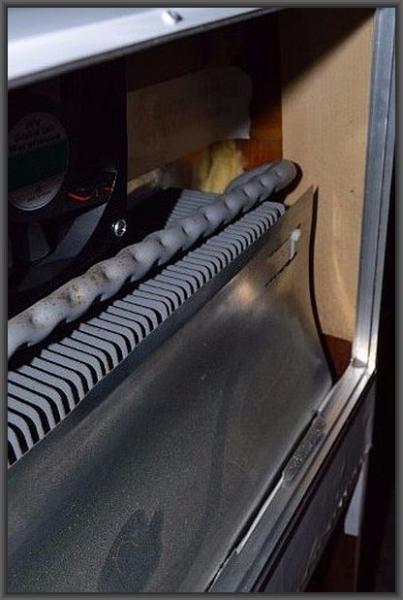 Air flow Baffle for Condenser Standard  width size RV refrigerator
