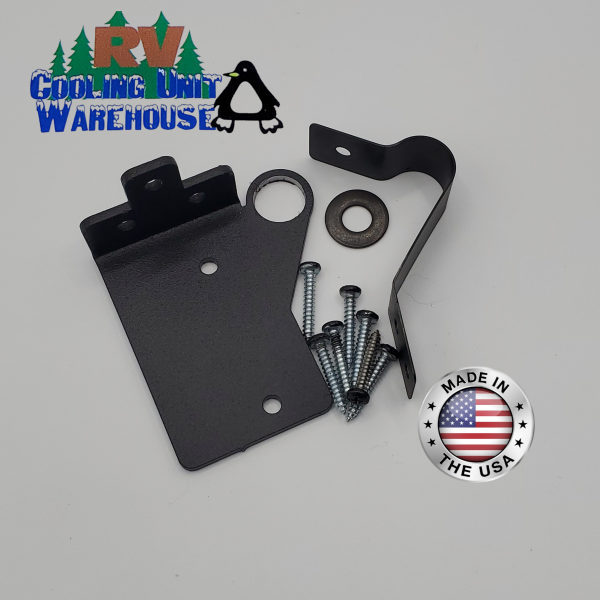 Dometic RV refrig Door Hinge Repair Kit with Support Band for Older RM series Bottom Right Hinge