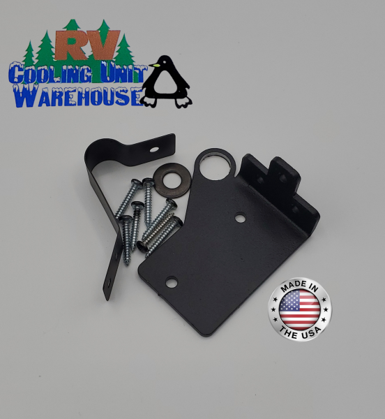 Dometic RV refrig Door Hinge Repair Kit with Support Band for Older RM series Bottom Left Hinge