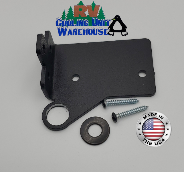 Norcold RV Refrigerator Polar Series Door Hinge Repair lower Left Corner